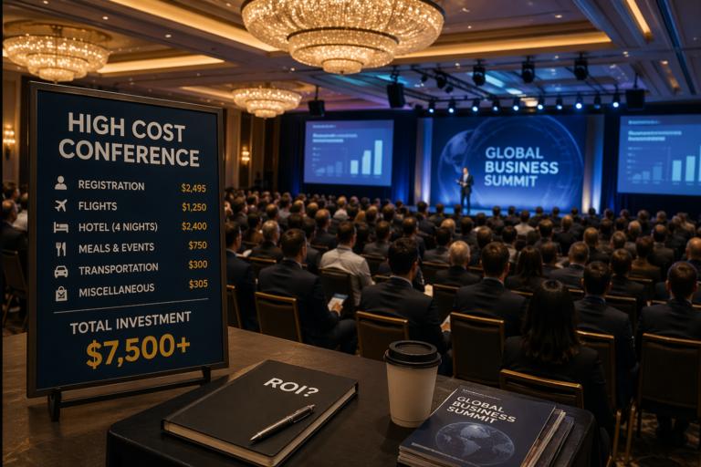 High Cost Conferences