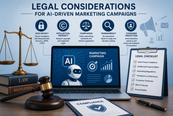 Legal considerations for AI marketing