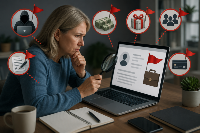 Red flags remote job